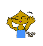 僕の彼女の落書きスタンプ12（個別スタンプ：9）