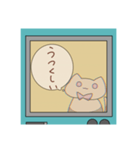 当たりが強いねこちゃん（個別スタンプ：18）