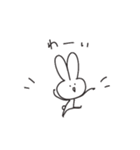 相手を敬いたいうさぎ2（個別スタンプ：23）
