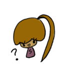 乱暴なすず本（個別スタンプ：18）