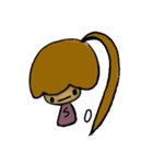 乱暴なすず本（個別スタンプ：25）