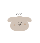 てきとう返事のベージュうさちゃん（個別スタンプ：18）