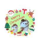羊毛フェルトの動物のクリスマスとお正月2（個別スタンプ：25）