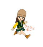 ボーイシュな女の子（個別スタンプ：23）