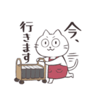 猫司書さん（個別スタンプ：21）