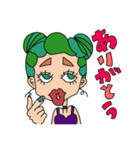 癖強girl〜あいさつ編〜（個別スタンプ：12）