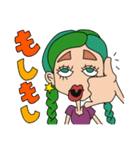 癖強girl〜あいさつ編〜（個別スタンプ：22）