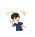 萩本くんの学生日常1（個別スタンプ：3）