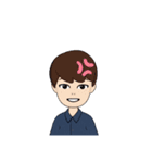 萩本くんの学生日常1（個別スタンプ：16）
