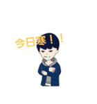 萩本くんの学生日常1（個別スタンプ：18）