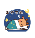 ゴルフ好きのシカくん（個別スタンプ：4）