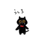 ねここねこ ぼうだち 子供な感じ文字（個別スタンプ：3）