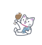 ねこ師匠とくろまるのスタンプ4（個別スタンプ：9）