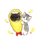 ねこねこぴのこ（個別スタンプ：3）