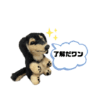 ふわふわワンコたち（個別スタンプ：6）