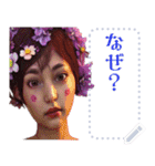 花の妖精 01【修正版】（個別スタンプ：22）