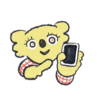 ワン・ツー・コアラ！（個別スタンプ：8）