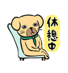 ストレス社会で生きる犬★（個別スタンプ：20）