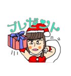 水のクリスマスガールズ（個別スタンプ：15）