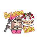 水のクリスマスガールズ（個別スタンプ：20）