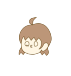 理系の女の子。（個別スタンプ：8）