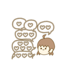 理系の女の子。（個別スタンプ：11）