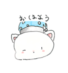 猫好きが描いた白猫スタンプ2（個別スタンプ：2）