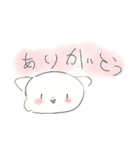 猫好きが描いた白猫スタンプ2（個別スタンプ：5）