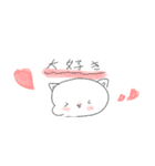 猫好きが描いた白猫スタンプ2（個別スタンプ：8）