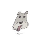 シュナウザー(ゆるい)（個別スタンプ：3）