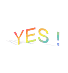 ワードアート Word Art（個別スタンプ：4）