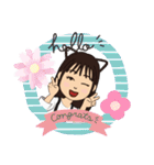 日常生活の女子スタンプ（個別スタンプ：6）