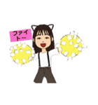 日常生活の女子スタンプ（個別スタンプ：11）