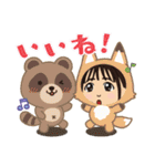 日常生活の女子スタンプ（個別スタンプ：18）