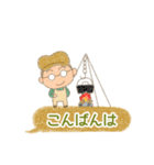 キャンプ大好きくん（個別スタンプ：5）