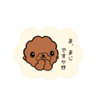 犬（トイプ）友達スタンプ（個別スタンプ：26）