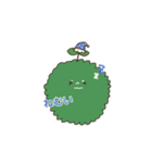 苔玉こけまるくんの日常（個別スタンプ：34）