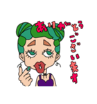 癖強girl〜あいさつ敬語編〜（個別スタンプ：5）