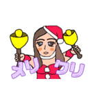 炎のクリスマスガールズ（個別スタンプ：6）