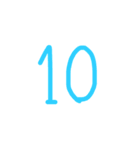A's数字（個別スタンプ：10）