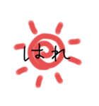 天気の連絡（個別スタンプ：1）