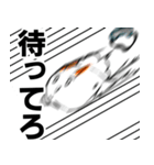 白いウミウシ【冬】（個別スタンプ：3）