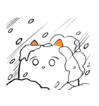 白いウミウシ【冬】（個別スタンプ：12）
