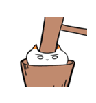 白いウミウシ【冬】（個別スタンプ：13）