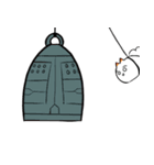 白いウミウシ【冬】（個別スタンプ：16）