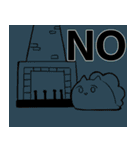 白いウミウシ【冬】（個別スタンプ：29）