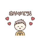 冬のスタンプ★女の子/男の子（個別スタンプ：6）