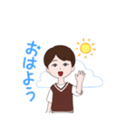 男の子ママ専用スタンプ（個別スタンプ：6）