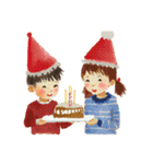 クリスマスパック 年代編 40スタンプ（個別スタンプ：12）