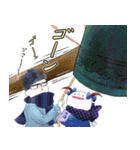 冬向けゆるーい女の子と男の子のスタンプ（個別スタンプ：7）
